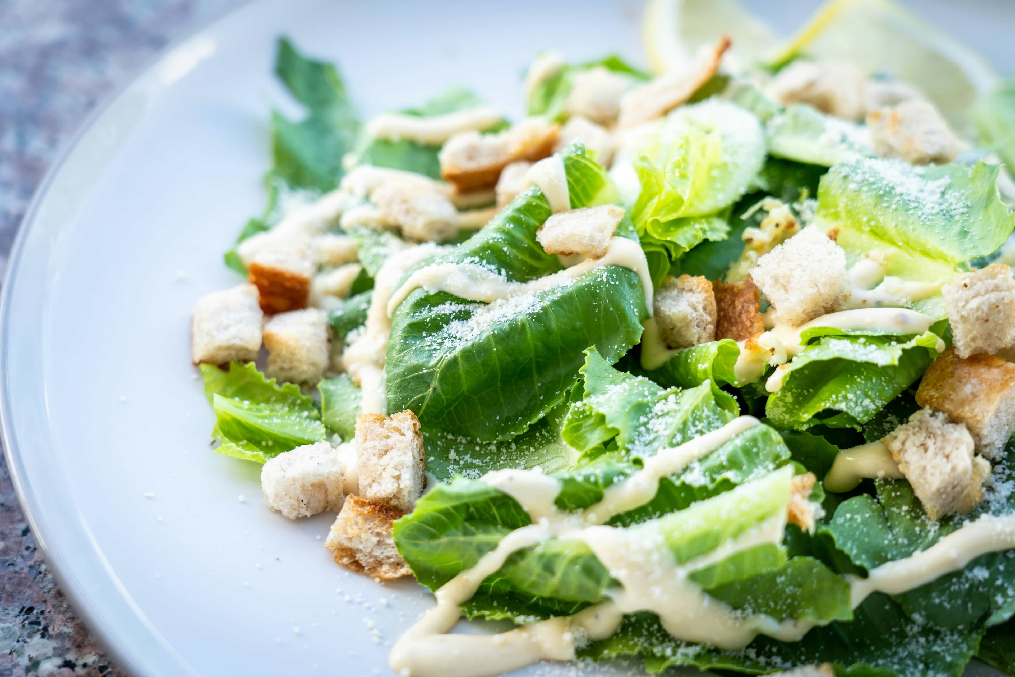 Fresh Caesar salad