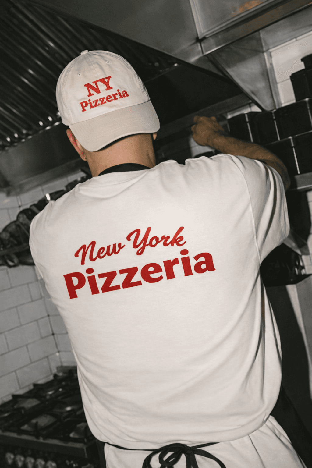 Nino and family at N.Y Pizzeria in Arlington TX